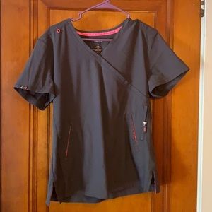 Women Koi Scrub Top slim fit